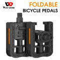 (Preorder)Western Cycling Folding Bike Pedals Mountain Bike Nylon Bicycle Pedals Foldable Bike Platform Pedals Non-Slip Bicycle Parts Multi-function စက်ဘီးခြေနင်းပြား. 