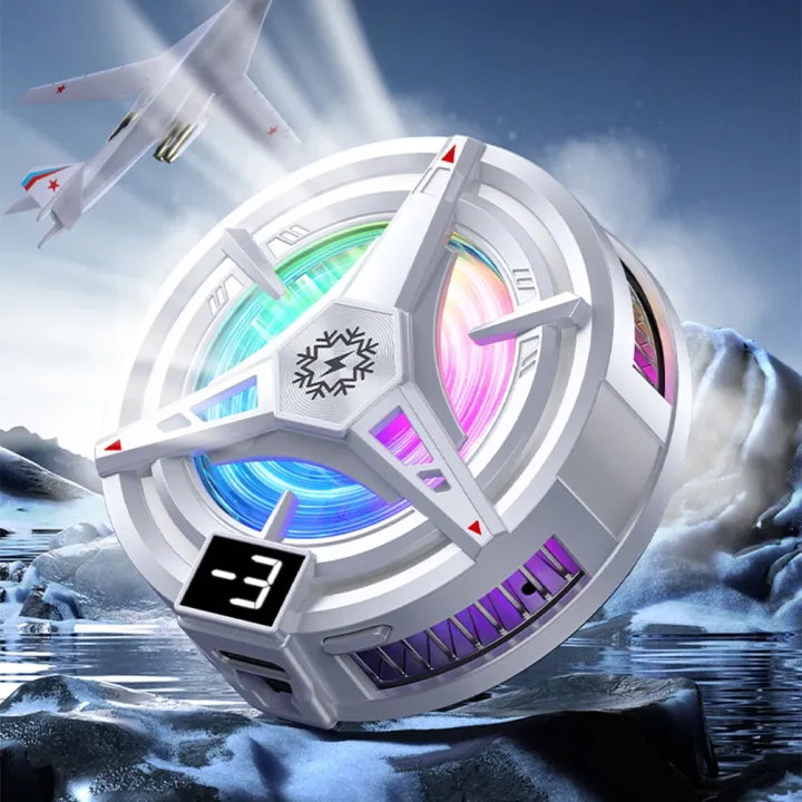 Tech%20Infinite%20TL07%20Semiconductor%20Phone%20Cooler%2015W%20Powerful%20Cooling%20%20Magnetic%20Clip%20&%20Stand%202-in-1%20Digital%20Display%20Semiconductor%20Gaming%20Radiator%20Cooling%20Fan,%20Colorful%20RBG%20Light,%20Powerful%20Magnetic%20Suction%20Three-speed%20Adjustable,%20Magnetically%20Fixed%20Back%20Clip%20-%20Image%206