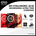 OLO 001 Ultra Thin Special Scarlet Edition Condoms ( OLO အဆင့်မြင့် Condom များ ). 