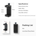 (Preorder) Ulanzi MA33 Arca Swiss Phone Mount Quick Release Phone Holder with Cold Shoe Slot and 1/4 Thread Built-in. 