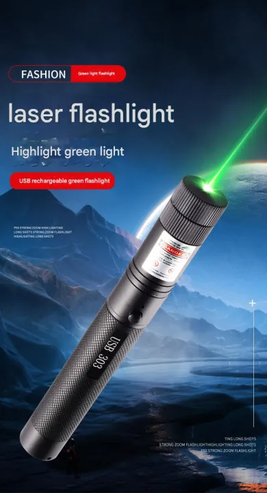 303%20Rechargeable%20laser%20pen%20USB%20charging%20high%20power%20green%20laser%20light%20-%20Image%202