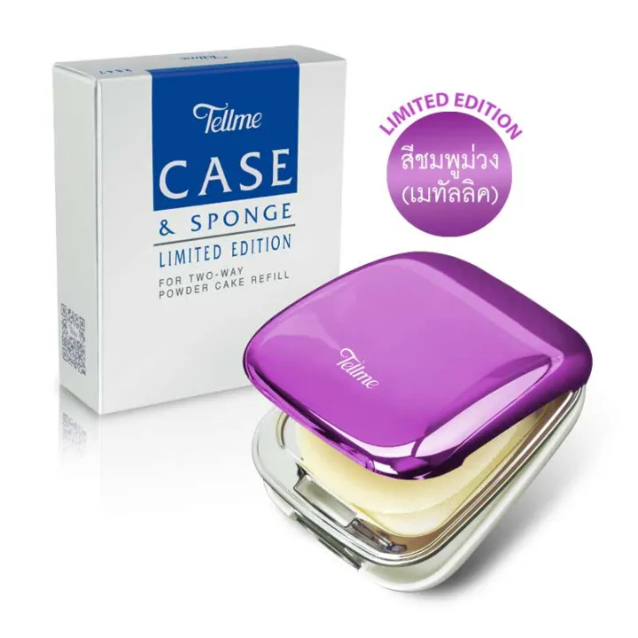 (Preorder)%20Tellme%20Smooth%20As%20Silk%20Two-Way%20Powder%20Cake%20SPF%2020%20PA++%20(Refill%20with%20Sponge)%209618%20-%20Image%202