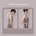 stainless steel Open Back Cross Body Building Stretching Tool Hunchback Body back posture corrector Yoga Stick. 