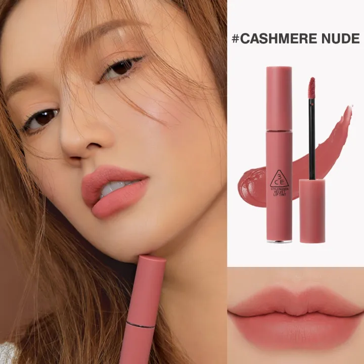 3ce%20velvet%20lip%20tint-Cashmere%20Nude%20-%20Image%202