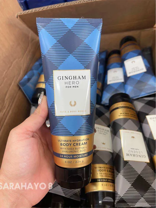 (Preorder)%C2%A0Bath%20and%20Body%20Works%20Gingham%20Hero%20Ultimate%20Hydration%20Body%20Cream%20226g.%20Genuine%20-%20Image%202