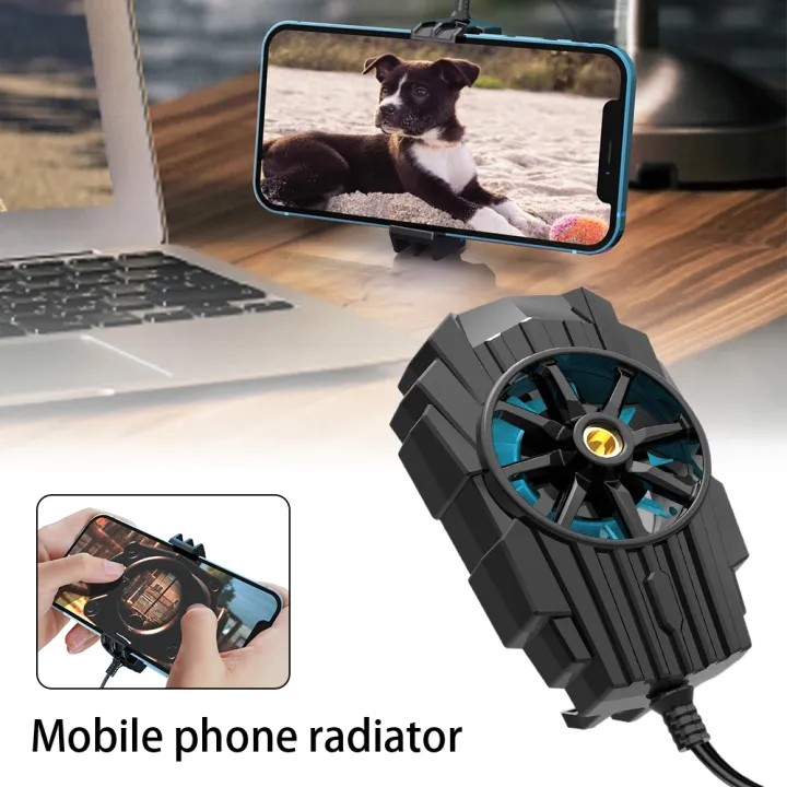 G6 Universal Mobile Phone Cooler Game Cooling Fan Gamepad Holder Stand Radiator