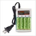 1.2V AA/AAA nickel-cadmium four-cell rechargeable battery 4-slot charger charging stand For Separate Charging. 