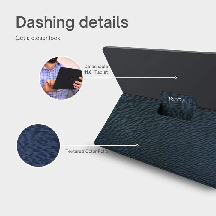AVITA%20Magus%2011.6"%20HD%20Tablet%20with%20Detachable%20Keyboard,%20Intel%20Celeron%20N4000%20Processor,%2064GB%20Storage,%204GB%20RAM%20(Navy)%20-%20Image%206