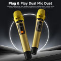 (Preorder) Jasoz JM04 UHF genuine stage microphone for professional home karaoke, clear sound, wireless microphone. 