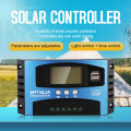 12V24V PWM solar panel controller automatic voltage regulator 10A - 100A system connection. 
