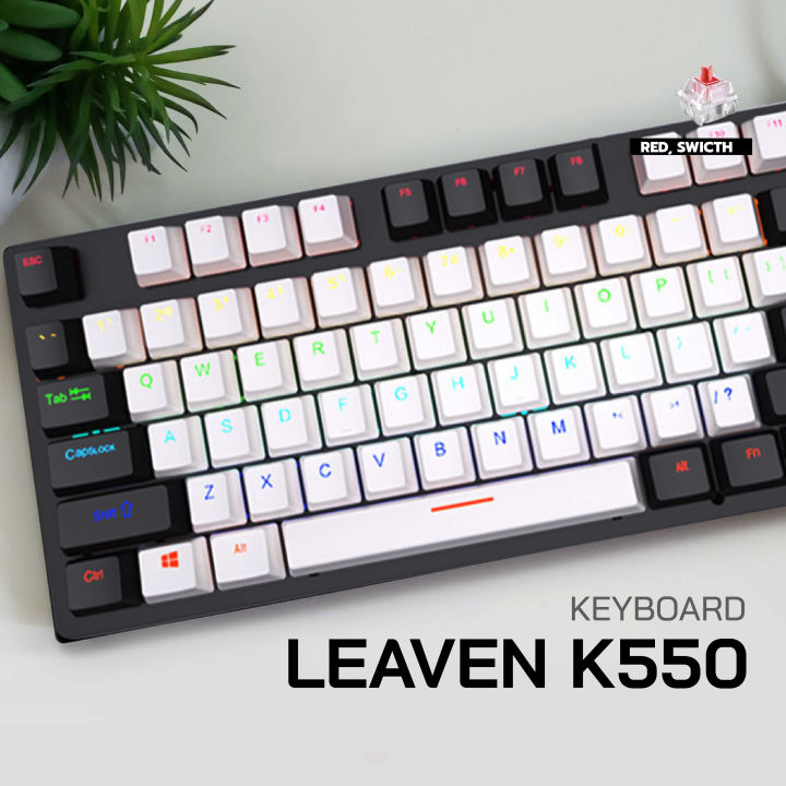 Tech%20Infinite%20LEAVEN%20K550%20Mechanical%20(Red%20Switch)%20Hot%20Swappable%20Keyboard%2087%20Keys%20Suspended%20Translucent%20Keycaps%20Red%20Switch%20Colorful%20USB%20Wired%20Gaming%20Keyboard%20for%20Desktop%20Laptop%20Gamer%20-%20Red%20Switch%20-%20Image%205