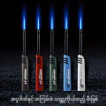 🔥🕯️BlazeMate မီးခြစ် Torch Lighters ! ✨ Jet Flame Kitchen BBQ Lighters Refillable Clipper shape Torch Lighter. 