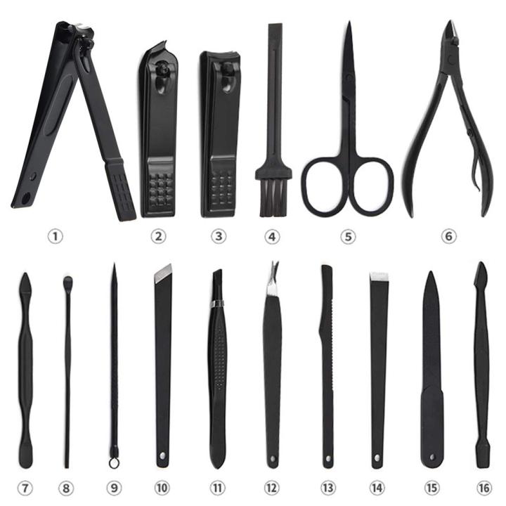 Stainless%20Steel%20Professional%20Pedicure%20Kit%20Nail%20Scissors%20Grooming%20Kit%20-%20Portable%20Travel%20Nail%20Manicure/Pedicure%20Tools%20kit%20for%20Men%20and%20Women%20with%20PU%20Leather%20Case%20-%20Image%209