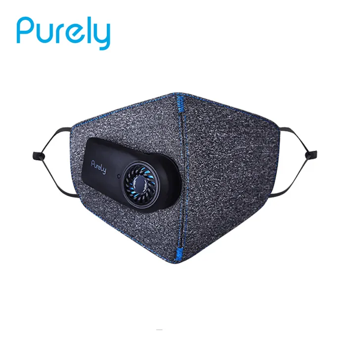Purely KN95 Anti-haze Air Sport Mask Electric Fresh Face Mask PM2.5 Dust Superior Purification 3D Free Breathable Face Cover From Xiaomi Youpin One Size