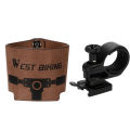 (Preorder)WEST Cycling Bicycle H Andlebar Coffee Cup Holder Bike Water Bottle Holder Drink Holder For Bicycle Props Scooter Cruiser. 