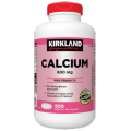 Kirkland Signature Calcium with Vitamin D3 600 mg, 500 Tablets. 