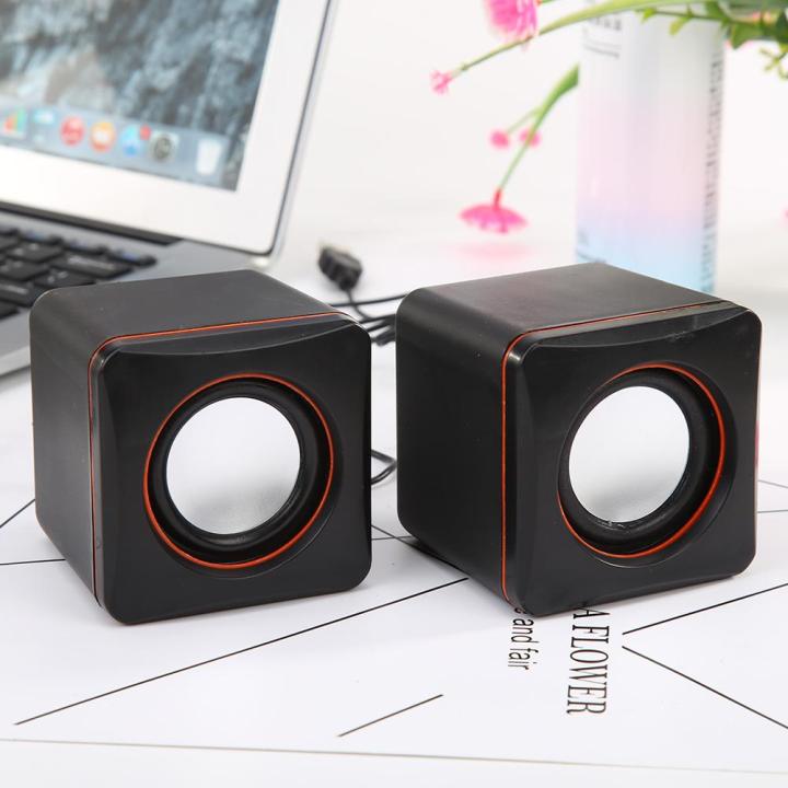 Mini Universal Computer Speakers 2 Pcs USB Power Computer Speaker ...