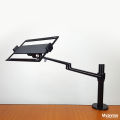 Laptop / Monitor Mount (Height Adjustable Stand, 2 in 1 Table Mount). 