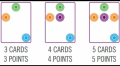 Foldover Card Game. 
