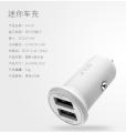 Golf 3.4A 2USB Car Charger (Smart Small Design) - C6 (လက္ကား၅ခုဈေး). 