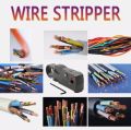 Wire Stripper s a small, hand-held device used to strip the electrical insulation from electric wires. 