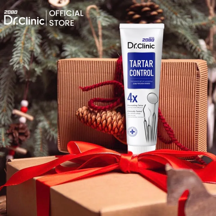 2080 Dr.Clinic Tartar Control 125g Toothpaste | Shop.com.mm