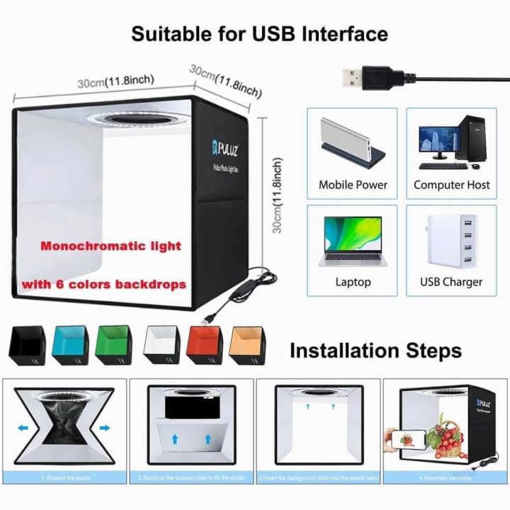 PULUZ%20Brand%20Professional%20Photoshoot%20Portable%20LED%20Photo%20Studio%20Light%20Box%20Foldable%20Product%20Photography%20Light%20Box%20-%20Image%2010