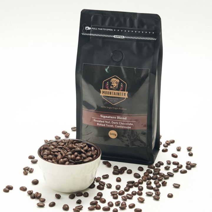 Mountaineer Coffee Custom Blend - Signature Blend (Coarse Ground) 500g