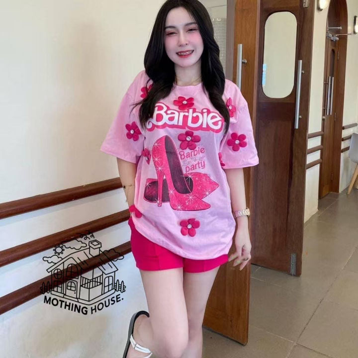 (Preorder)%20New%20Style%20Sweet%20Women's%20Suit%20Loose%20Fashion%20Short%20Sleeve%20+%20Shorts%20Trendy%20Sports%202-Piece%20Suit%20-%20Image%204