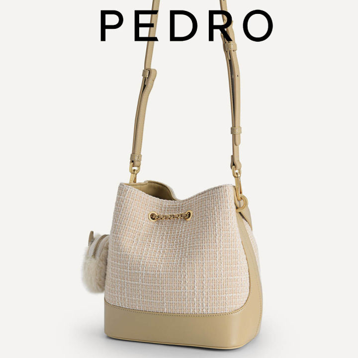 %5BPedro%5D%20Singapore%20Preorder%20Tweed%20Bucket%20Bag%20-%20Sand%20-%20Image%203