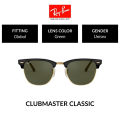 (Preorder) Ray-Ban Clubmaster Small - RB3016 W0365 - size 49 -sunglasses နေကာမျက်မှန်. 