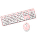 (Preorder) (Thai keyboard layout) MOFii SWEET Full Size Wireless Combo Set (Keyboard and mouse combo set, not Bluetooth). 