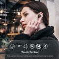 Wiresto True Wireless Earbuds Mini Bluetooth Earphone Stereo Headphone Bluetooth 5.0 Sport Earpiece Touch Control Small Invisible Headset with Microphone Free Case Box Charging Case. 