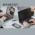 MagEasy Guard (Privacy) MacBook Magnetic Privacy Screen Protector for Pro 13" (2022-2016 M2/M1) / Air 13" (2020-2018 M1/Intel) (iSure). 