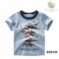 ကလေးချည်သားအင်္ကျီ တီရှုပ် Cotton T shirt for baby kids AyeyarMark. 