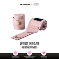 (Preorder)FITTERGEAR: WRIST WRAPS (HEROINE POWER) Weightlifting wrist straps for women, 6 cm wide, effectively protects the wrist. 