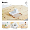 (Preorder) Minimal Boat Sink Caddy & Utensil Holder by AquaproThailand. 