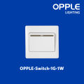 OPPLE  Switch CO1 ( 1 Gang 1 Way ). 