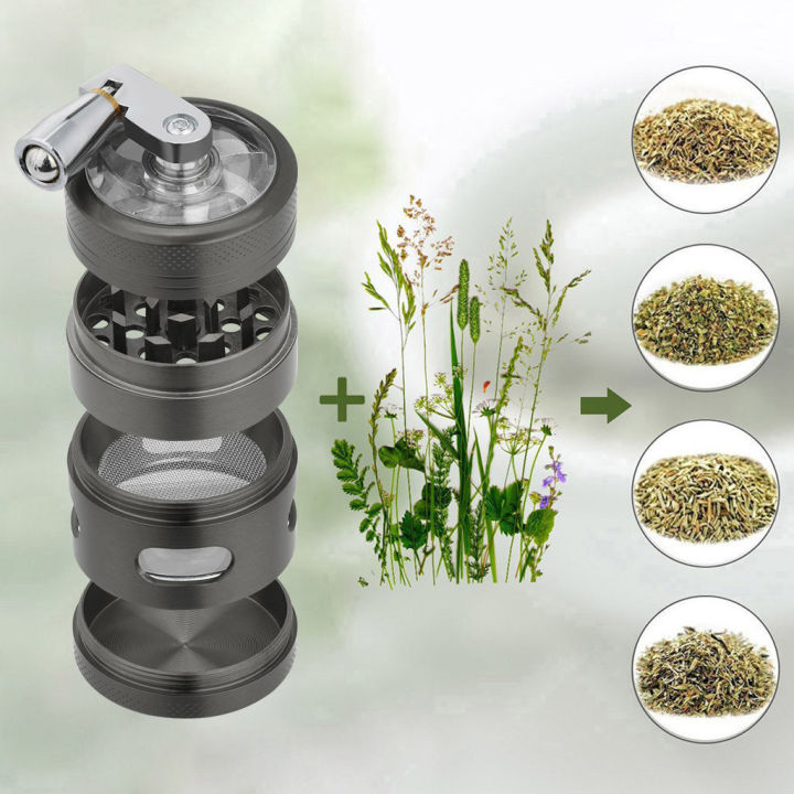 4-layer%2061mm%20Metal%20Herb%20&%20Spice%20Mills%20Tobacco%20Grinder%20Spice%20Graters%20Cursher%20-%20Image%208
