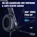 Tech Xtreme ONIKUMA X4 3.5mm USB Wired Headphone 360º Surounding Gaming Head-mounted Earphone RGB Luminous Computer Game Headset with Mic. 