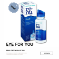 Re nu Fresh Contact solutions (60ml) (မျက်ကပ်မှန်ဆေးရည်). 