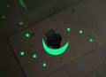 Glow-in-the-Dark Japanese Mineral Stone Bath Mat, Super Absorbent Diatomite Mat Quick Dry Toilet Bathroom Mat With Extra Anti-slip Net. 