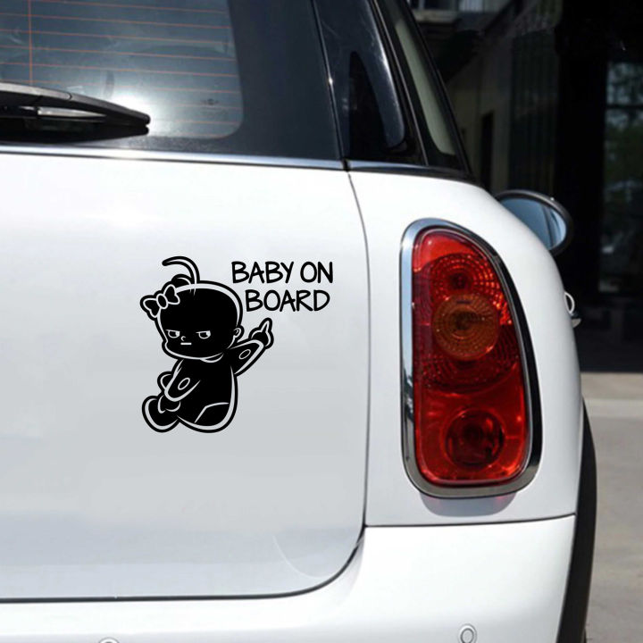 Baby in Car / Baby on Board - Car Safety Sign - Cute Car Sticker Decal