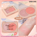 (Preorder)Sivanna Colors Dual Color Combination Highlight & Blush Hf722 Blush & Highlighter, Matching Beautiful Colors in Every Shade.. 