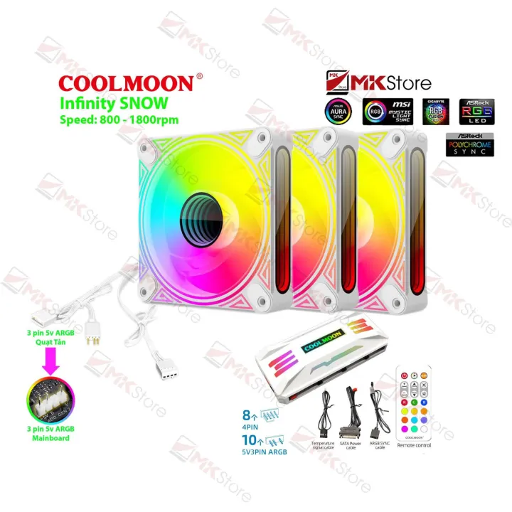 COOLMOON%20DM1%20120mm%20Case%20Fan%205V%203PIN%20ARGB%20Aura%20Sync%2012V%204PIN%20PWM%20Smart%20Temperature%20Control%20Speed%20Regulation%20Luminous%20Chassis%20Cool%20-%20Image%206