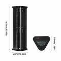 6x18650 Battery Holder 22.5W Fast Charging Transparent Power Bank Case (Battery not included). 