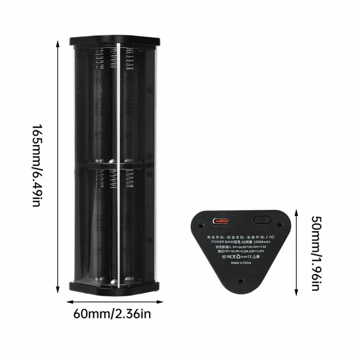 6x18650%20Battery%20Holder%2022.5W%20Fast%20Charging%20Transparent%20Power%20Bank%20Case%20(Battery%20not%20included)%20-%20Image%207