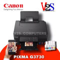 (Preorder) Canon Printer PIXMA Model G3730 AIO Wi-Fi 3 IN 1 Inkjet. 