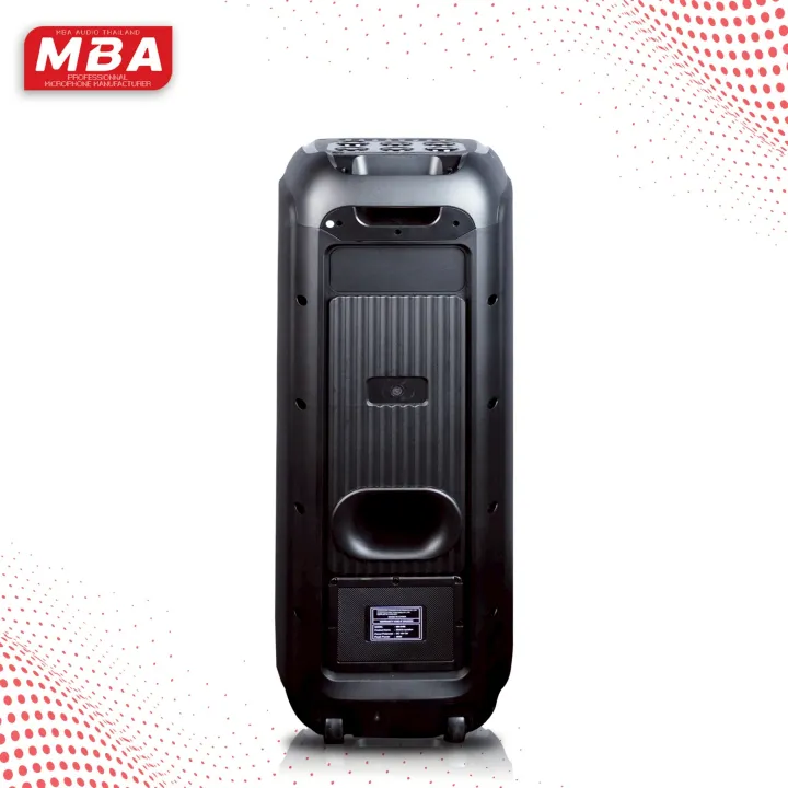 (Preorder)%20MBA%20AUDIO%20THAILAND%2010-inch%20Bluetooth%20Speaker%20with%20Wheels,%202%20speakers,%20Model%20MB-210B,%20300W%20power%20output,%20with%20wireless%20microphone,%20wheeled%20speaker,%20Bluetooth%20speaker,%20good%20sound,%20strong%20bass%20-%20Image%205