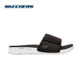 (Preorder)  Skechers Men's Watershed Sandals - 229033-BKW Contoured Goga Mat Footbed, Machine Washable, Vegan, Ultra Light Cushioning. 
